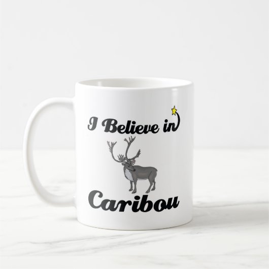 ik geloof in caribou koffiemok (Links)