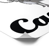 ik geloof in caribou poster (Hoek)