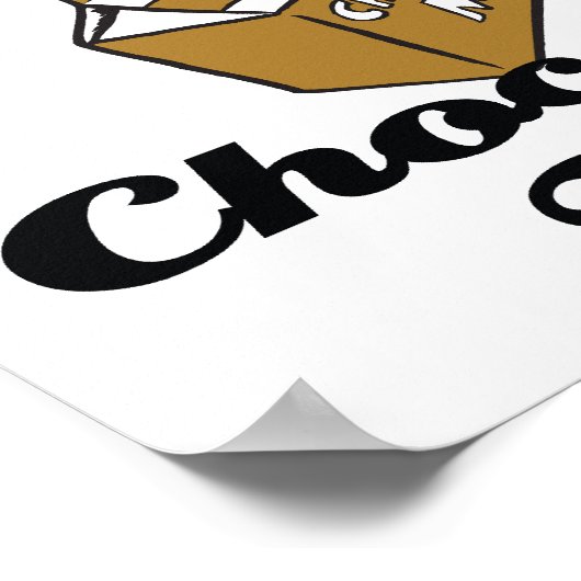 ik geloof in chocolademelk poster (Hoek)