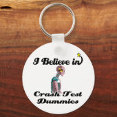 ik geloof in crashtestdummies sleutelhanger (Voorkant)
