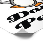 ik geloof in dansende pinguïns poster (Hoek)