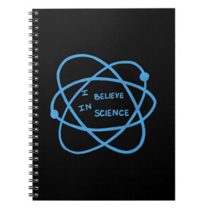 Ik geloof in de biologie van de biologie van de we notitieboek
