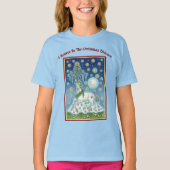 IK GELOOF IN DE CHRISTMAS UNICORN GIRL'S T-SHIRT (Voorkant)