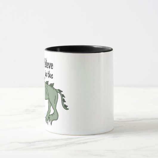 Ik geloof in de Chupacabra Mok (Midden)