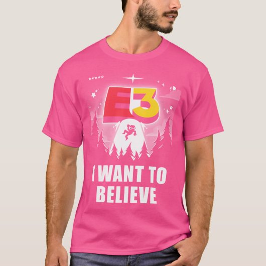 Ik geloof in de E3 T-shirt (Voorkant)