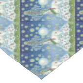 Ik geloof in de eenhoorn TAFELKLEED van Kerstmis (Gekanteld)