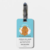 Ik geloof in de heer Snuffleupagus Bagagelabel (Achterkant verticaal)