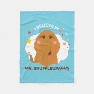 Ik geloof in de heer Snuffleupagus Fleece Deken