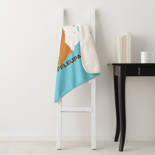 Ik geloof in de heer Snuffleupagus Sherpa Deken (In situ)