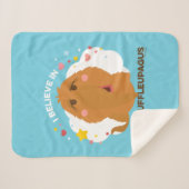 Ik geloof in de heer Snuffleupagus Sherpa Deken (Voorkant (horizontaal))