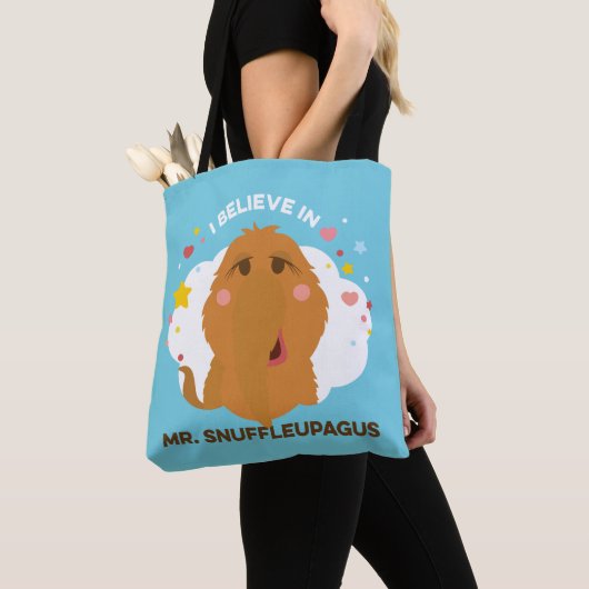Ik geloof in de heer Snuffleupagus Tote Bag (Dichtbij)