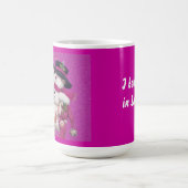 Ik geloof in de kerstman koffiemok (Center)