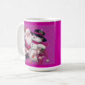 Ik geloof in de kerstman koffiemok (Voorkant links)