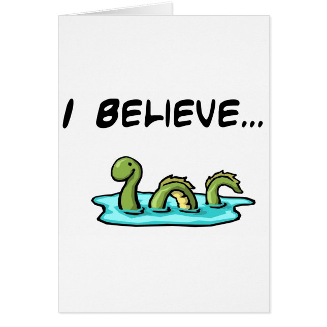 Ik geloof in de Loch Ness Monster (Voorkant)