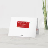 Ik geloof in de magie van de Kaart van de kerstman (Achterkant)