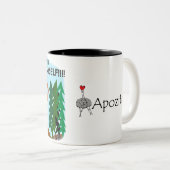 Ik geloof in de mok van MYSELF koffie (Voorkant rechts)