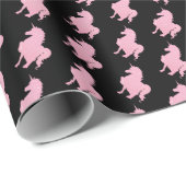 Ik geloof in de onzichtbare roze eenhoorn. cadeaupapier (Rol Hoek)