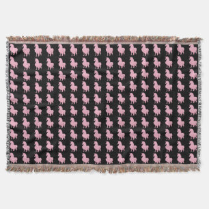Ik geloof in de onzichtbare roze eenhoorn. deken