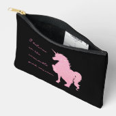 Ik geloof in de onzichtbare roze eenhoorn. etui (Open)