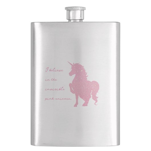 Ik geloof in de onzichtbare roze eenhoorn. flacon (Voorkant)
