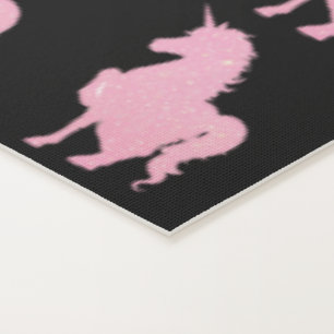 Ik geloof in de onzichtbare roze eenhoorn. yogamat