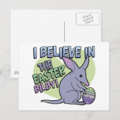 Ik geloof in de Pasen Bilby Feestdagenkaart (Voorkant / Achterkant)