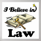 ik geloof in de wet poster (Voorkant)