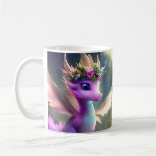 Ik geloof in de wonderlijke (Paarse Fairy Dragon) Koffiemok