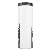 Ik geloof in een asteroïde Tumbler Thermosbeker (Achterkant)