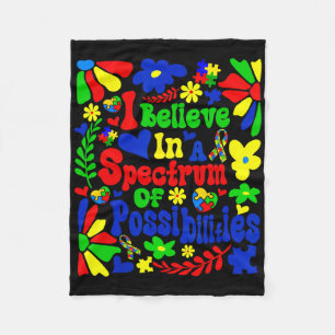 Ik geloof in een spectrum van mogelijkheden voor a fleece deken