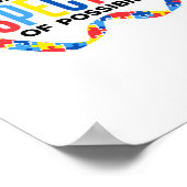 Ik geloof in een spectrum van mogelijkheden voor a poster (Hoek)