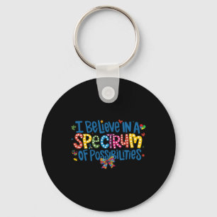 Ik geloof in een spectrum van mogelijkheden voor a sleutelhanger