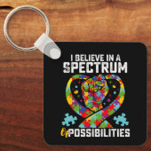 Ik geloof in een spectrum van mogelijkheden voor a sleutelhanger (Voorkant)