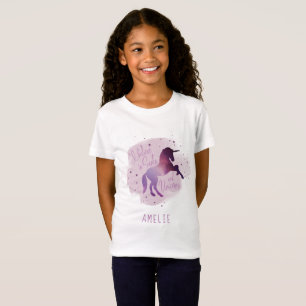 Ik geloof in eenhoorns en kerstmis t-shirt