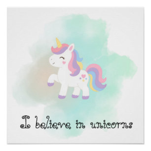 Ik Geloof in Eenhoorns Poster