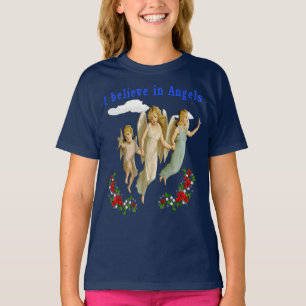 Ik geloof in engelen t-shirt
