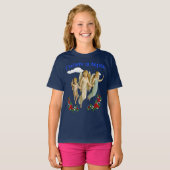Ik geloof in engelen t-shirt (Voorkant volledig)