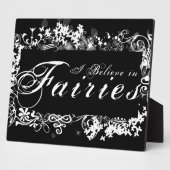 Ik geloof in Fairies Dark Fotoplaat (Zijkant)