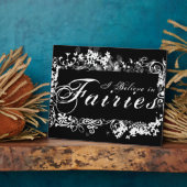 Ik geloof in Fairies Dark Fotoplaat (Zijkant)