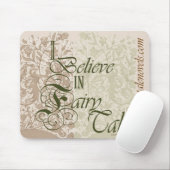 Ik geloof in Fairy Tales mousepad Muismat (Met muis)