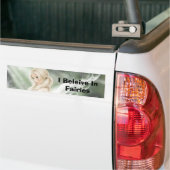 Ik geloof in feeën bumpersticker (Op Truck)