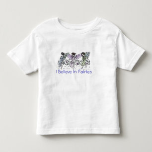 Ik geloof in feeën kinder shirts