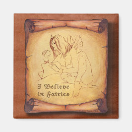 Ik geloof in feeën schets magneet