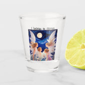 Ik geloof in feeën shot glas (Voorkant)
