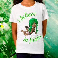 Ik geloof in feeën T-shirt voor meisjes