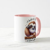 Ik geloof in geïrriteerde op het eerste gezicht ci mok (Voorkant rechts)