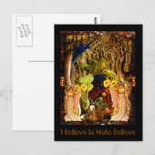Ik geloof in geloven briefkaart (Voorkant / Achterkant)