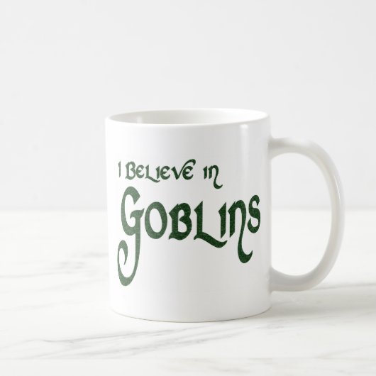 Ik geloof in Goblins Koffiemok (Rechts)