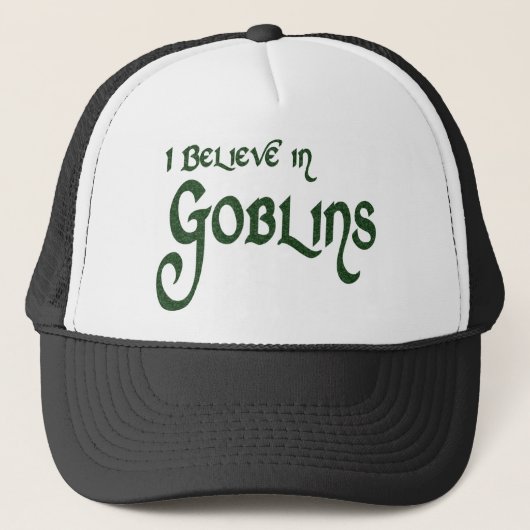 Ik geloof in Goblins Trucker Pet (Voorkant)