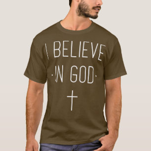 Ik geloof in God 1 T-shirt